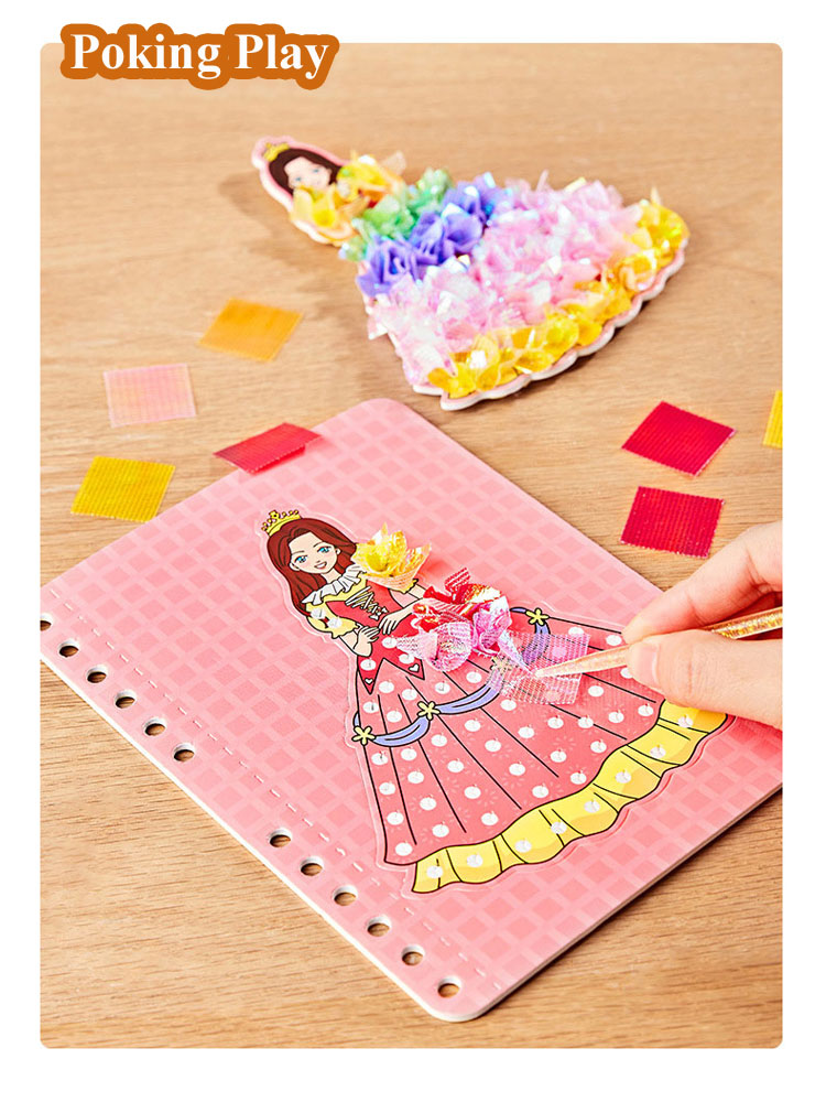 Art Craft 5 Year Old - DIY pintura pegatina juguetes artesanales chico
