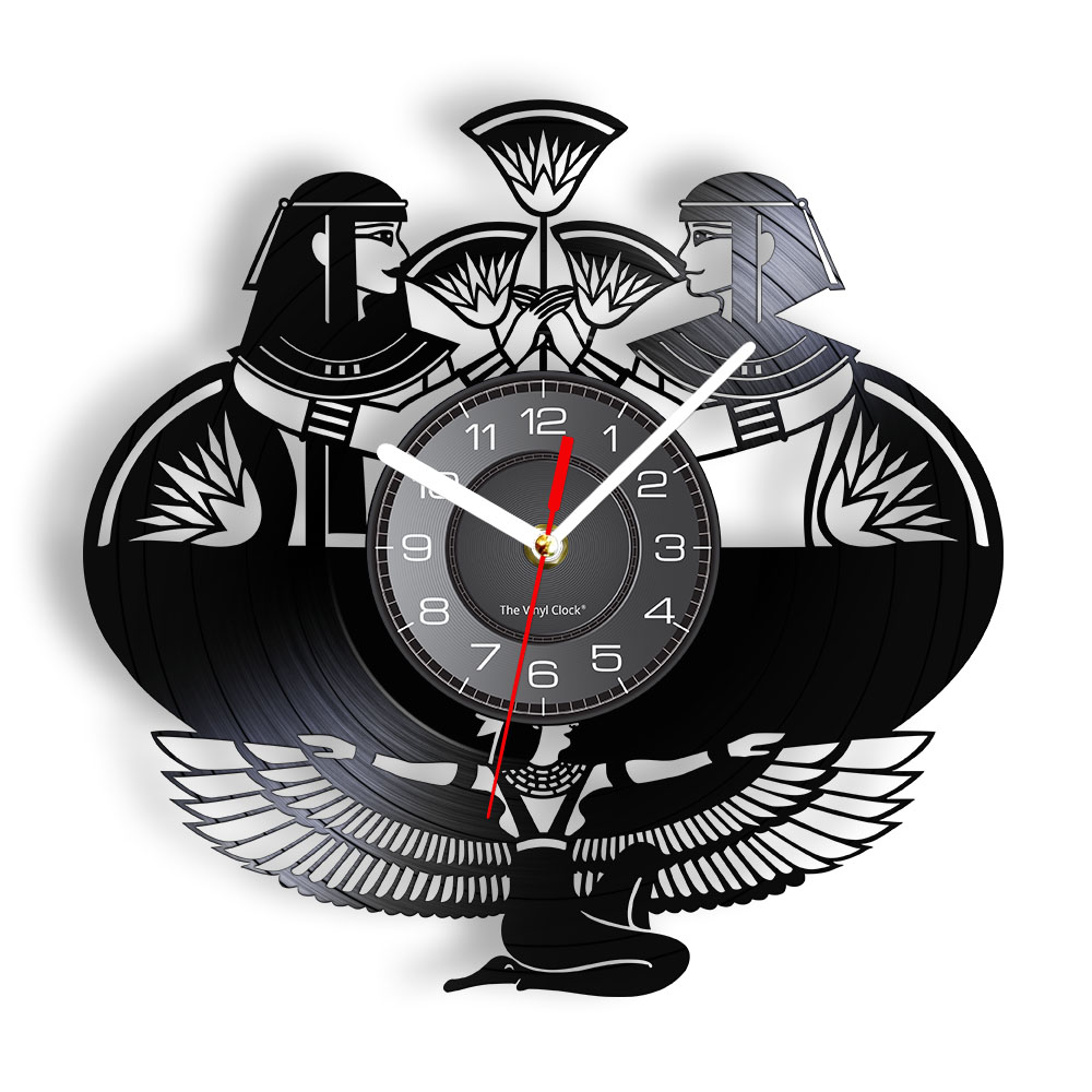 Queen Art Craft - Reloj de vinilo vintage con diseño