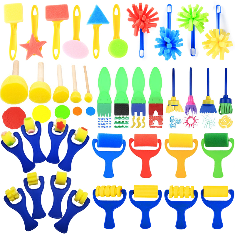 Art Craft 5 Year Old - Esponja de dibujo para niños, juguetes,