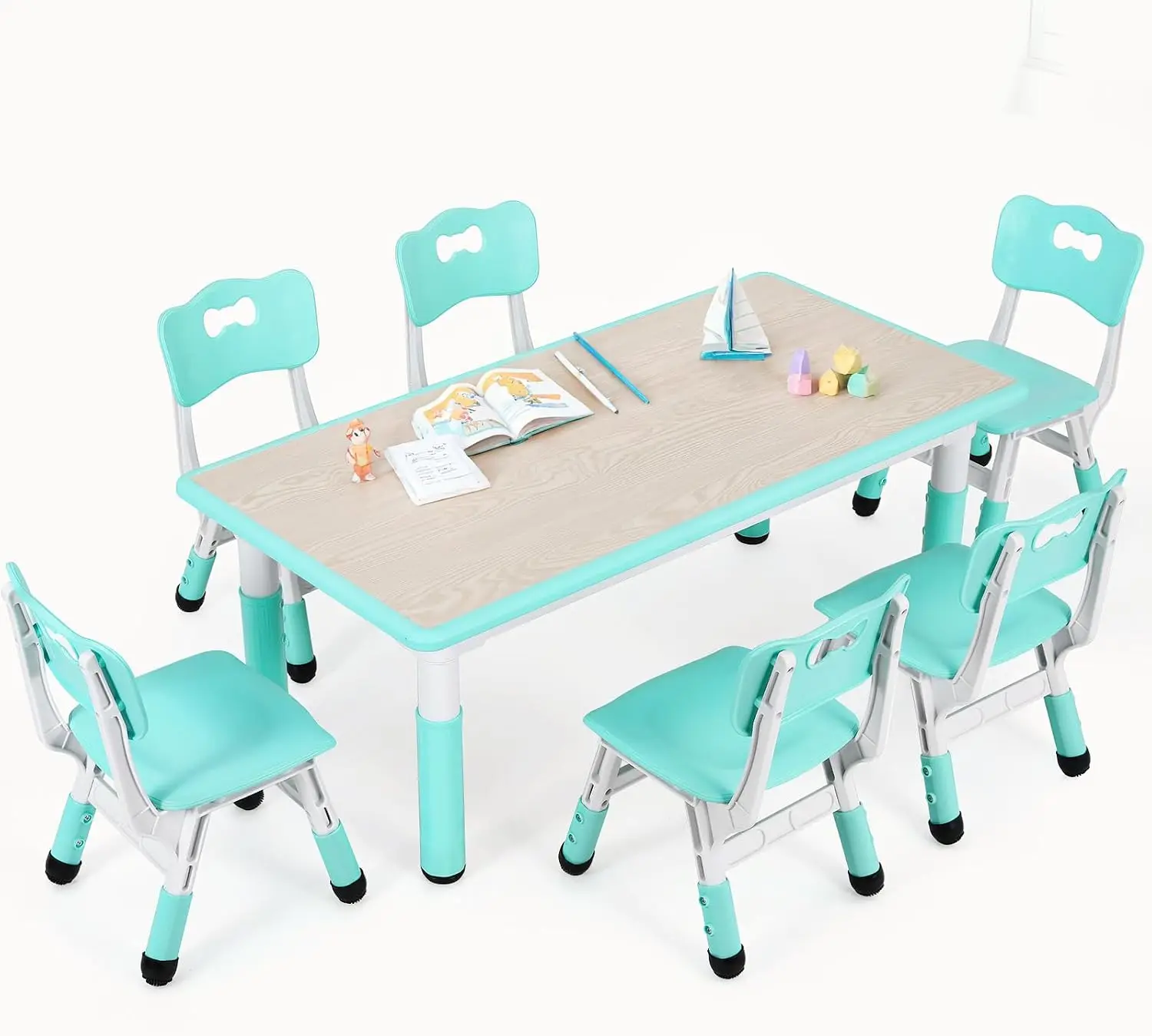 Juego de Mesa y 6 Sillas para  - Art Craft Activities For Preschoolers reseña y precio