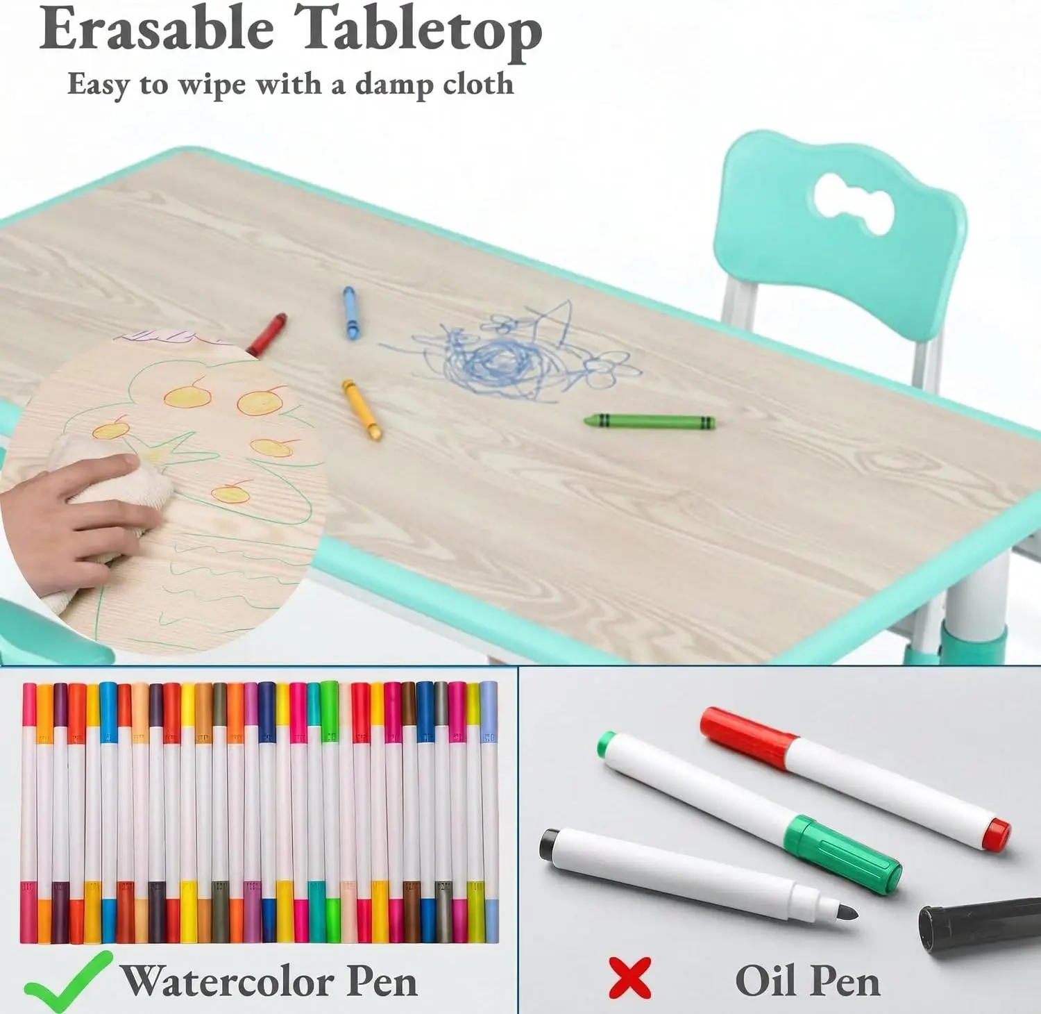 Juego de Mesa y 6 Sillas para  - Art Craft Activities For Preschoolers reseña y precio