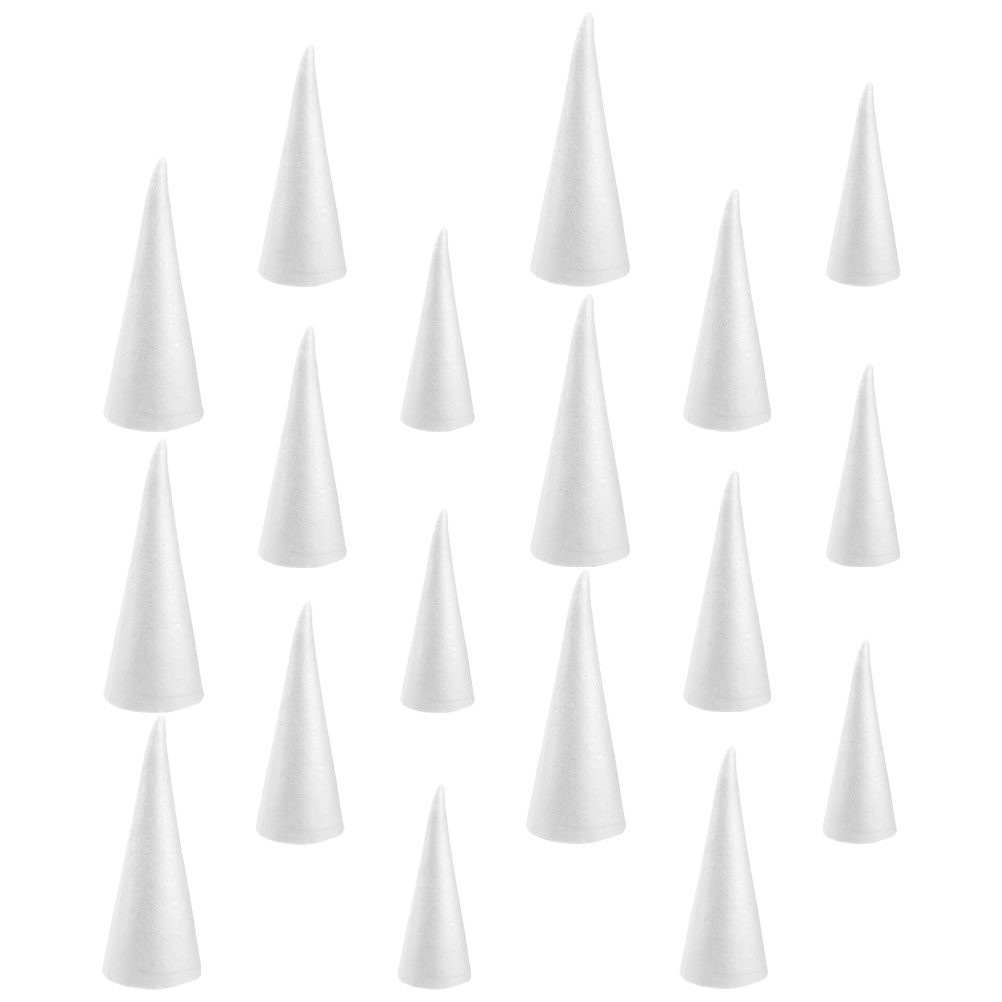 18 conos de espuma para manual - Art Craft Activities For Preschoolers reseña y precio