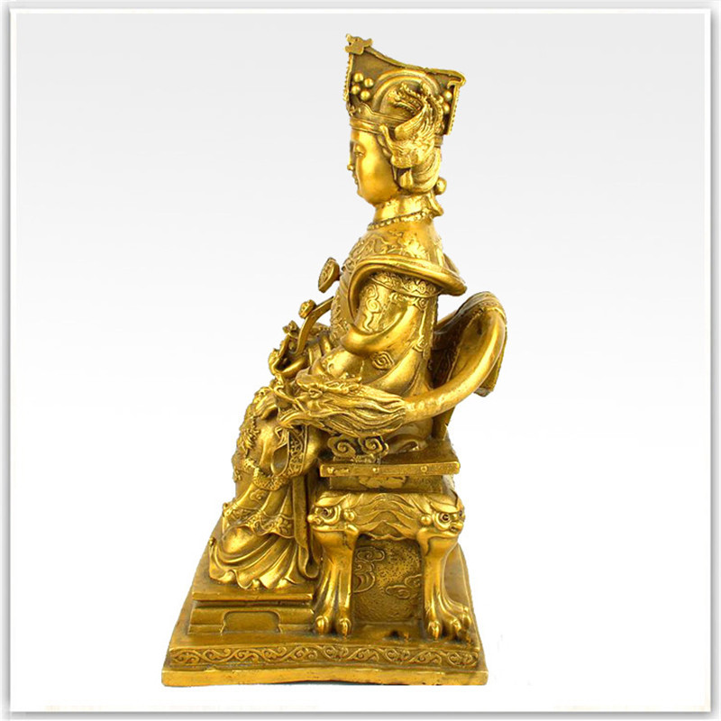Estatua de Buda de Latón de la - Queen Art Craft reseña y precio