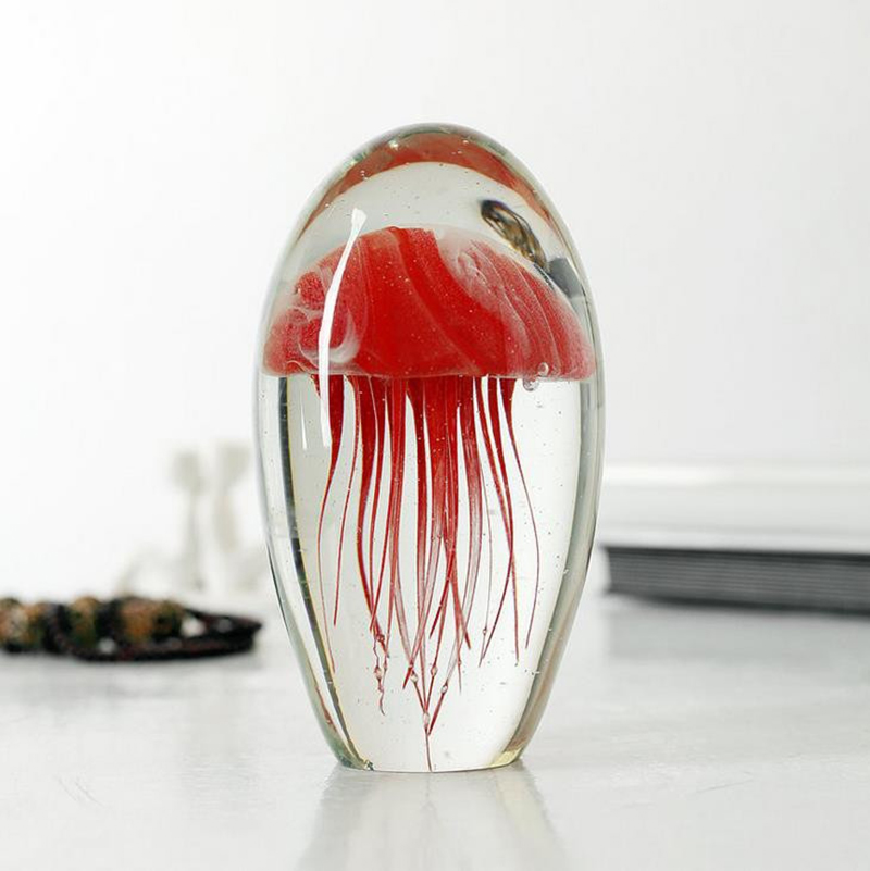 Figuras de cristal de medusas  - Art Craft Jellyfish reseña y precio