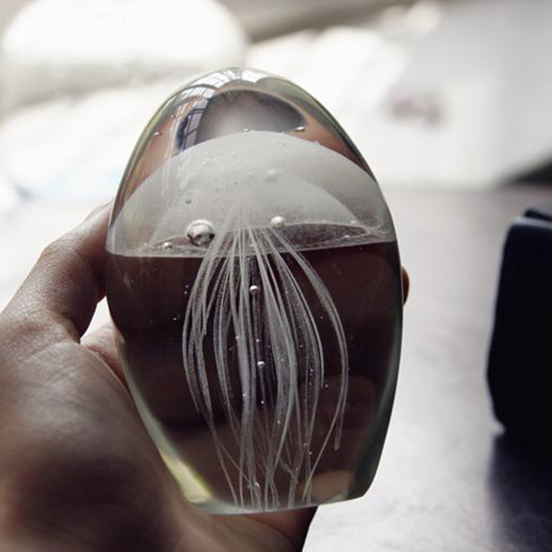 Figuras de cristal de medusas  - Art Craft Jellyfish reseña y precio