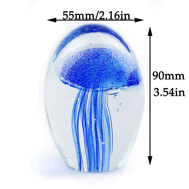 Figuras de cristal de medusas  - Art Craft Jellyfish reseña y precio
