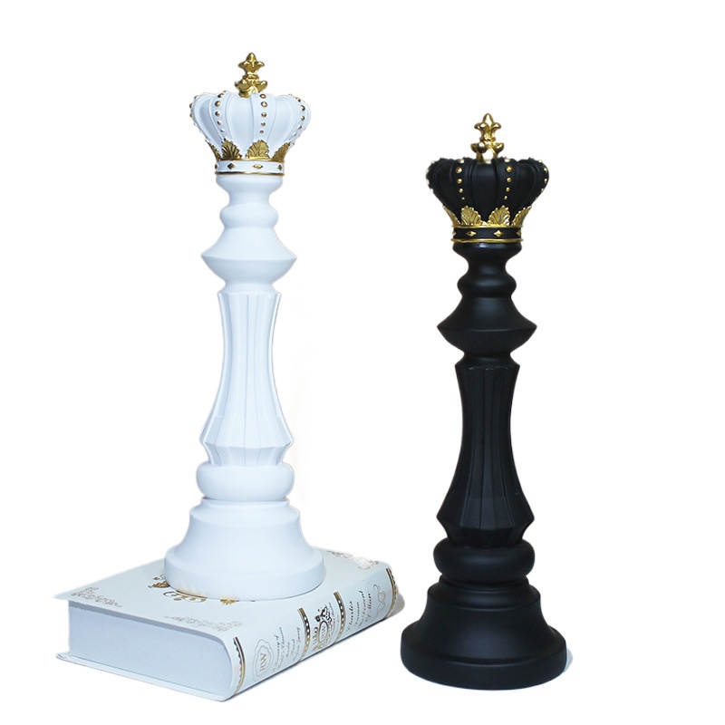 Nuevos adornos de ajedrez nórd - Queen Art Craft reseña y precio