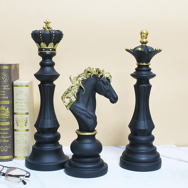 Adornos de ajedrez nórdicos, j - Queen Art Craft reseña y precio