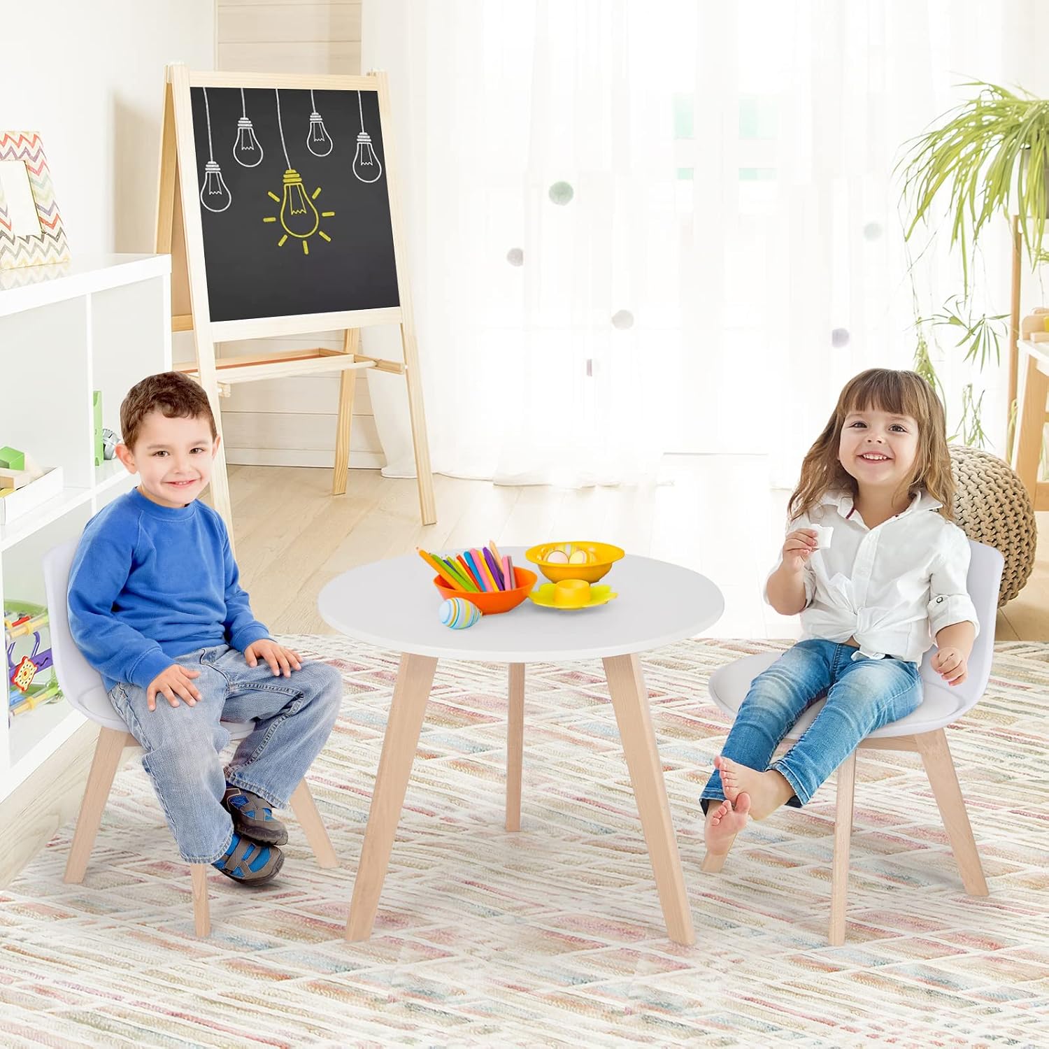 Juego de Mesa y Sillas para Ni - Art Craft Activities For Preschoolers reseña y precio