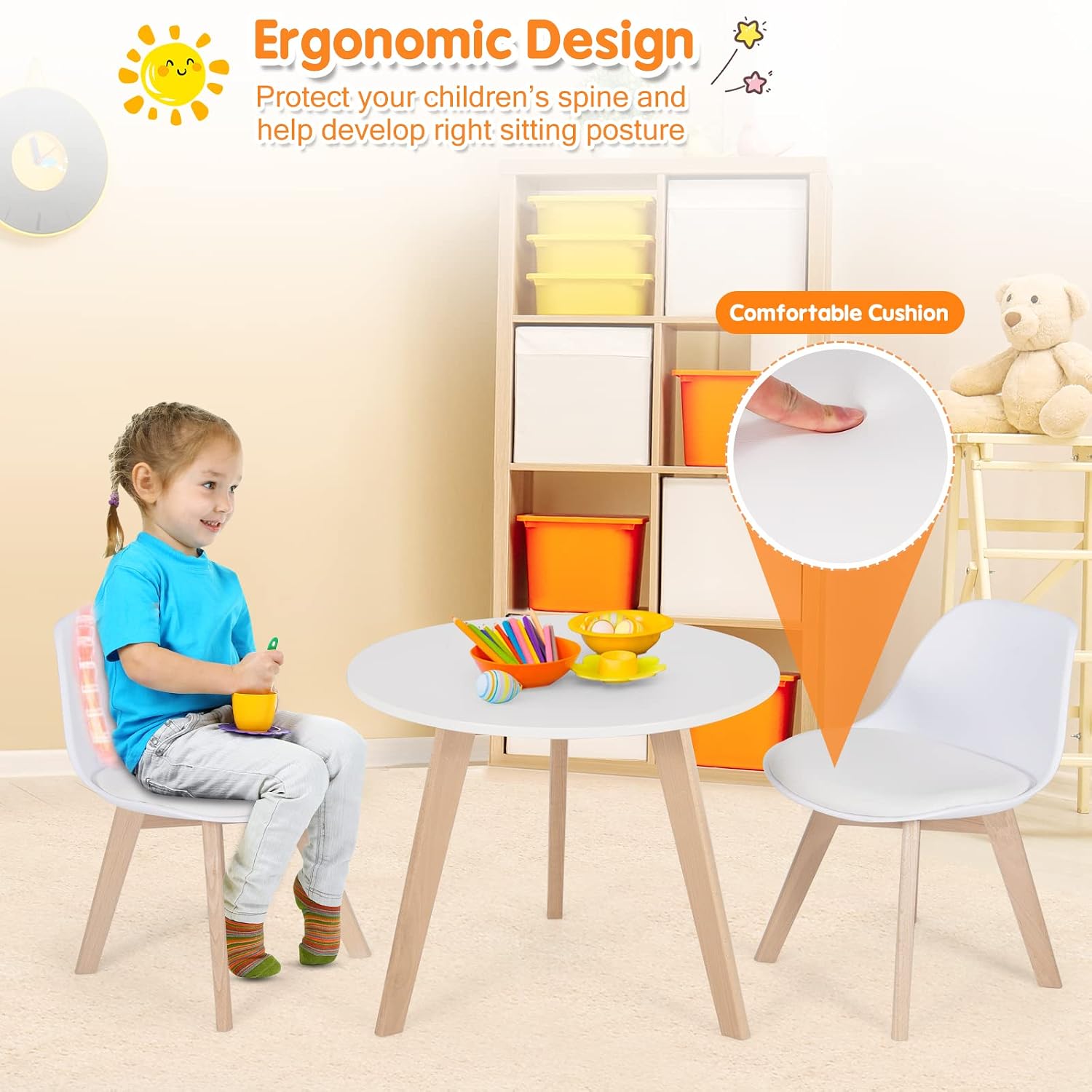Juego de Mesa y Sillas para Ni - Art Craft Activities For Preschoolers reseña y precio