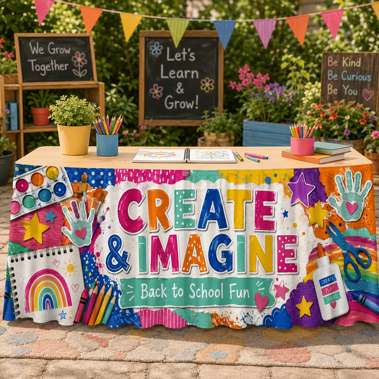 La falda de mesa para fiestas  - Art Craft Class reseña y precio