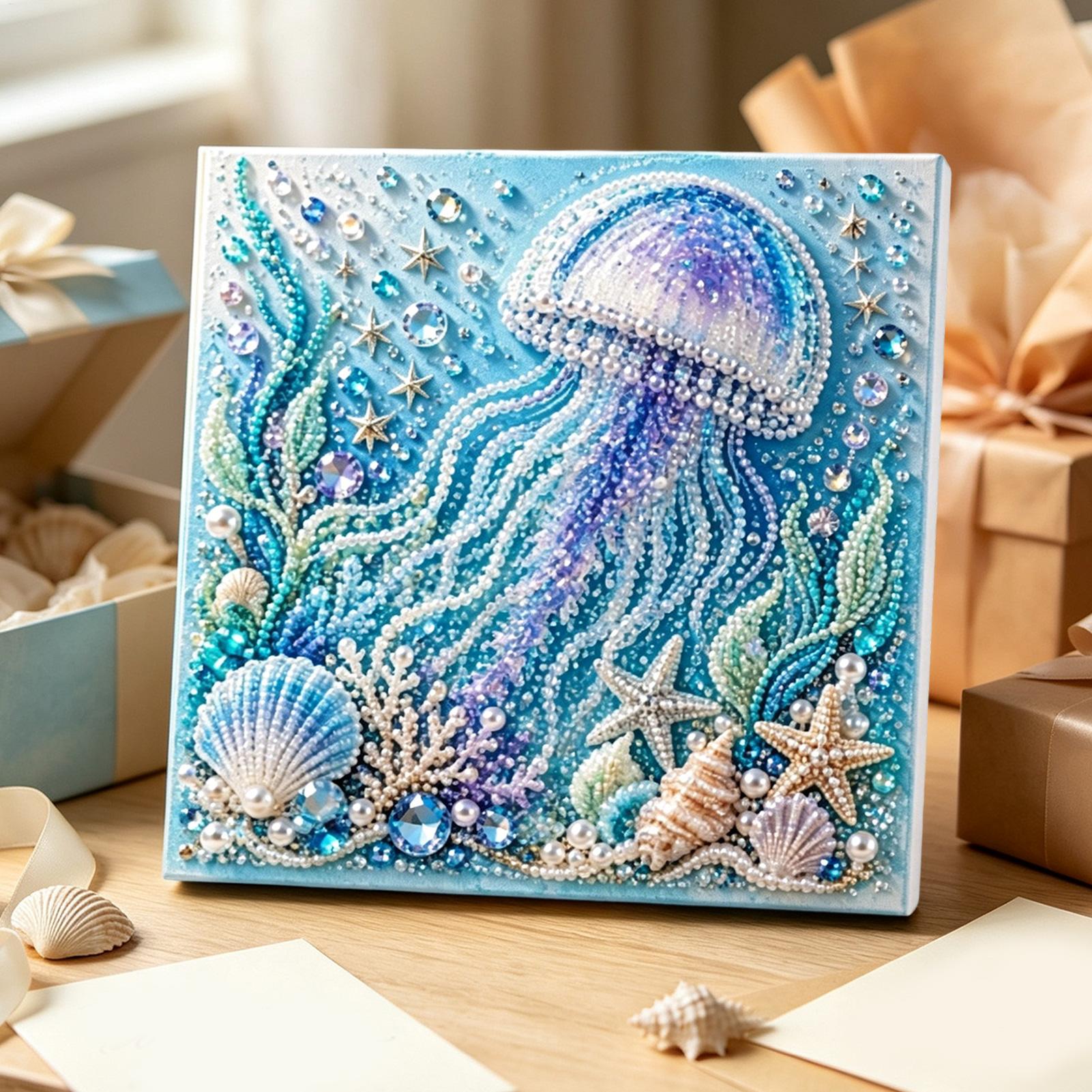 Kit de Manualidades con Perlas - Art Craft Jellyfish reseña y precio