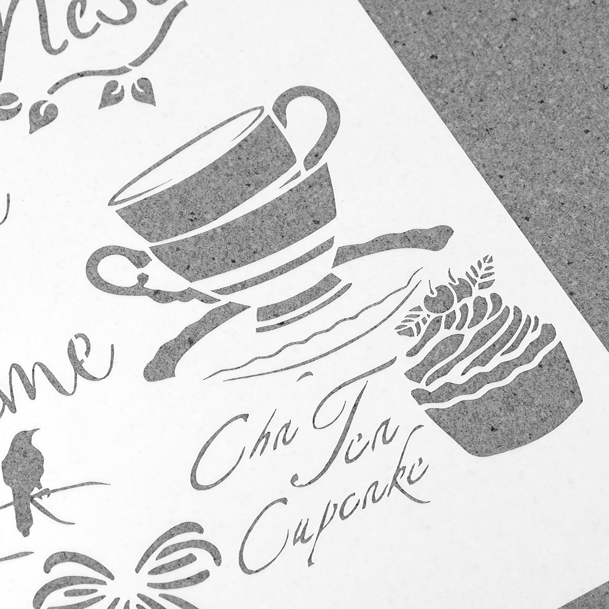 Plantilla de plástico reutiliz - Art Craft Class reseña y precio