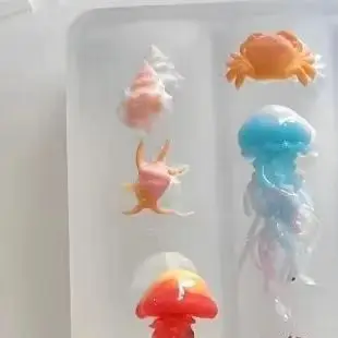 Serie 3D del océano, medusas d - Art Craft Jellyfish reseña y precio