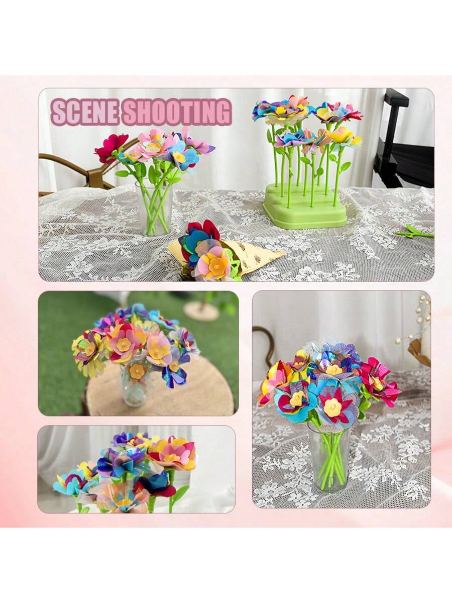 Kit de manualidades de flores  - Art Craft 5 Year Old reseña y precio