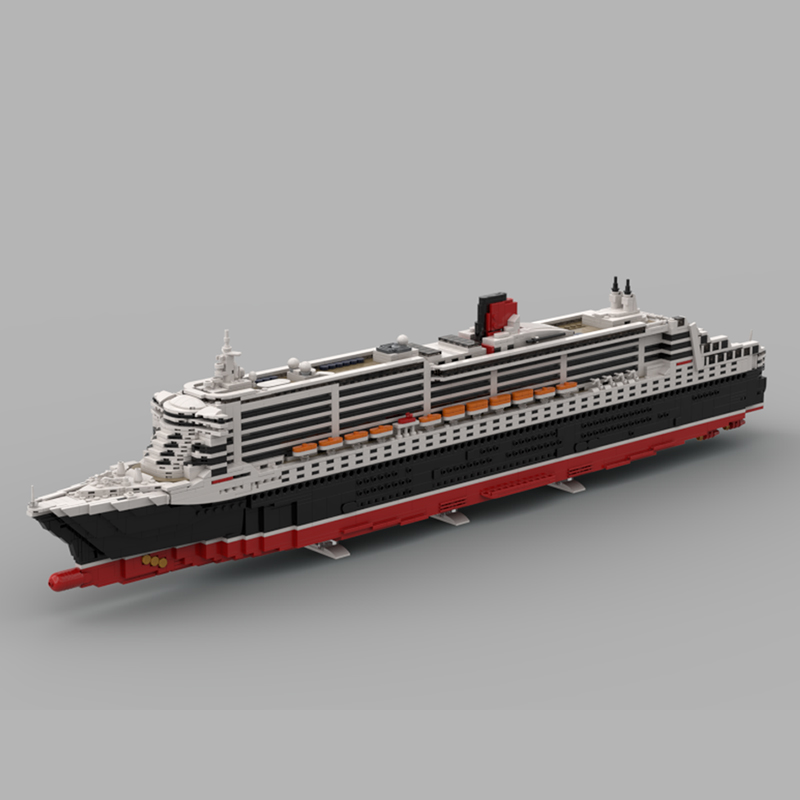 3947 piezas MOC RMS Queen Mary - Queen Art Craft reseña y precio