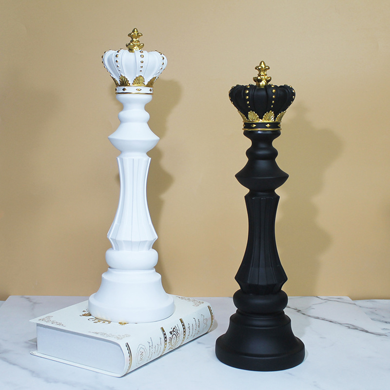 Adornos de mesa de ajedrez, re - Queen Art Craft reseña y precio