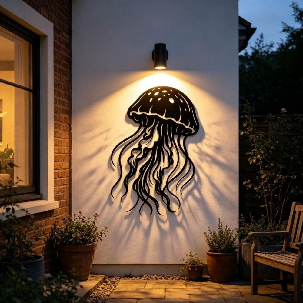 CIFBUY Escultura de medusa de  - Art Craft Jellyfish reseña y precio