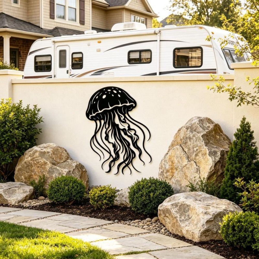 CIFBUY Escultura de medusa de  - Art Craft Jellyfish reseña y precio