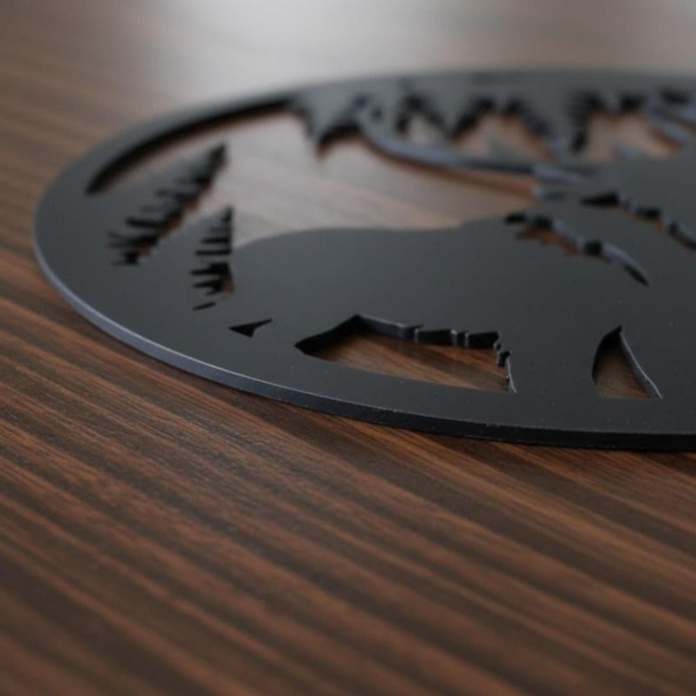 CIFBUY Arte de pared de metal, - Art Craft Jellyfish reseña y precio