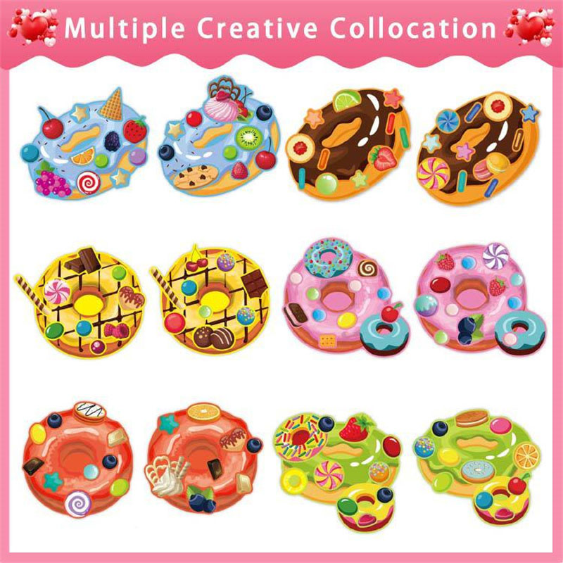 Pegatinas de donut para hacer  - Art Craft 5 Year Old reseña y precio