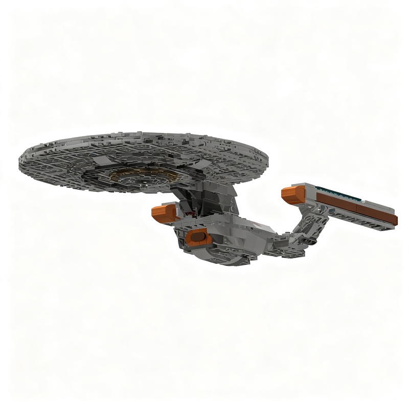 827 piezas MOC Modelo de nave  - Art Craft Class reseña y precio
