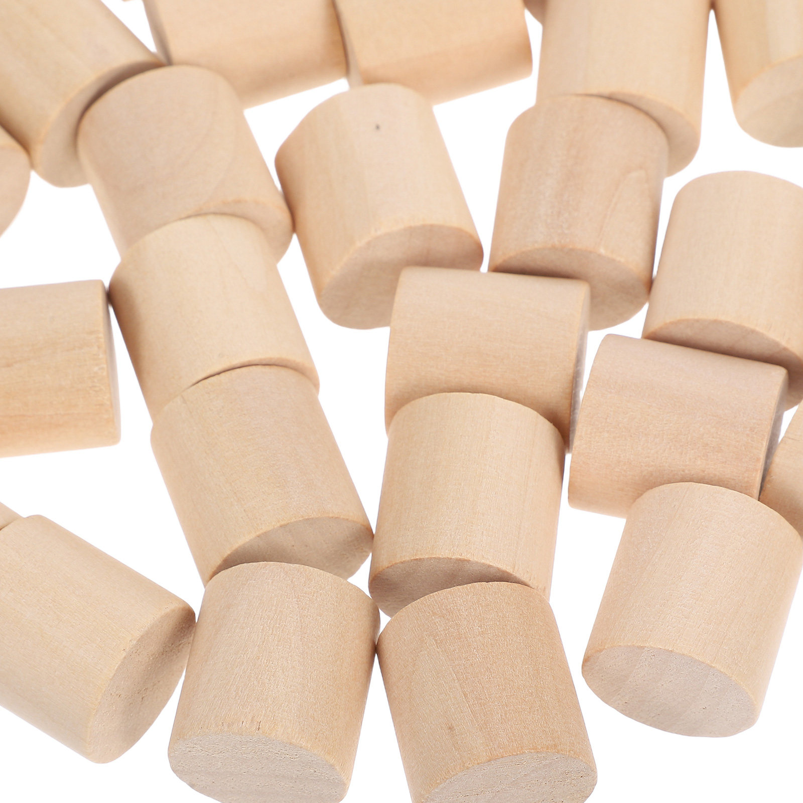 50 piezas de bloques de madera - Art Craft Class reseña y precio